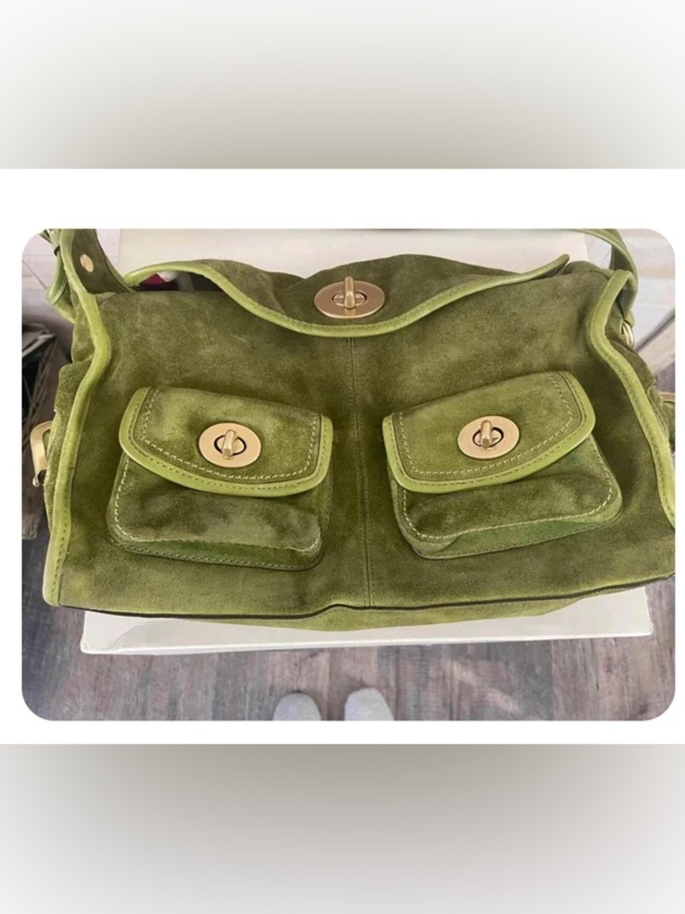 ISO!! GREEN COACH HAVERSACK